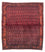 Tapis persan - Nomadic - 150 x 140 cm - rouge