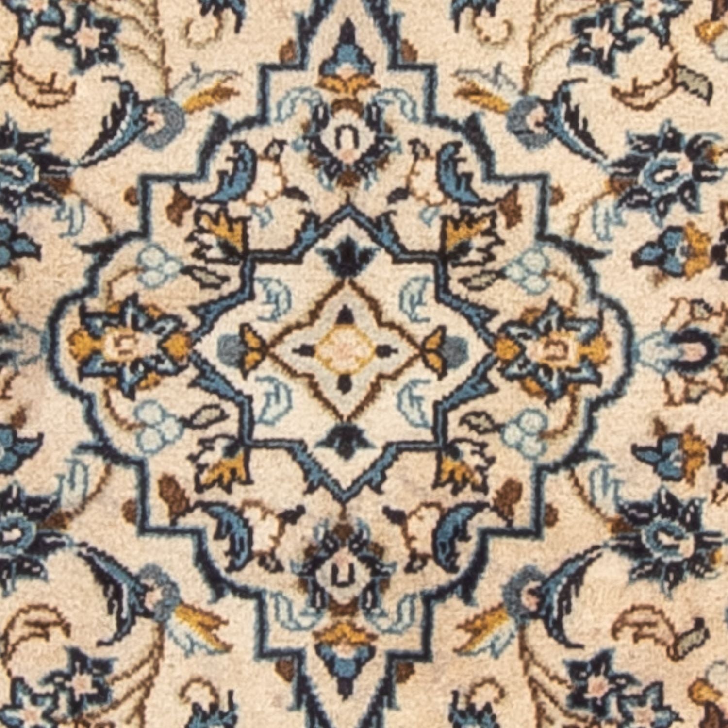 Tapis persan - Keshan - 150 x 100 cm - beige