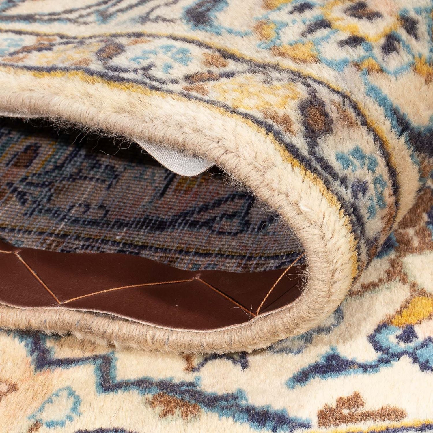Tapis persan - Keshan - 150 x 100 cm - beige