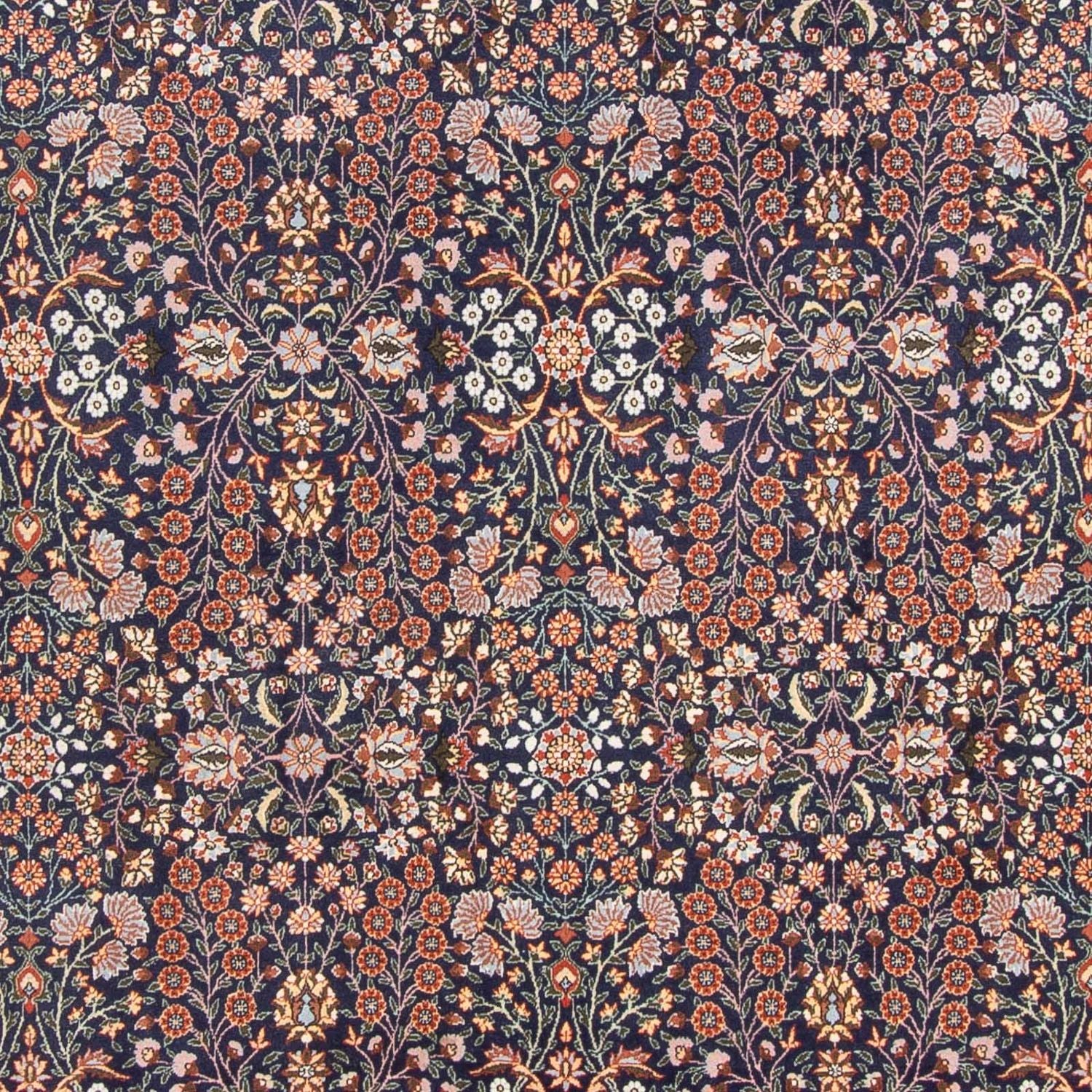 Tapis oriental - Hereke - 363 x 237 cm - bleu foncé