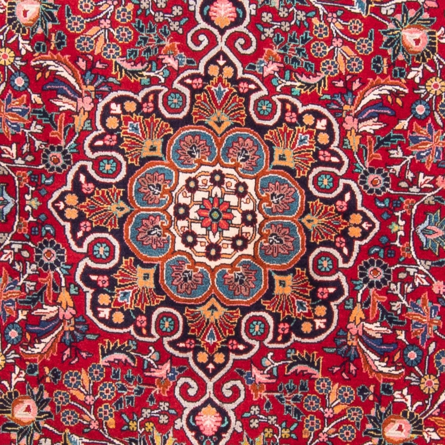 Tapis persan - Bidjar - 212 x 128 cm - rouge