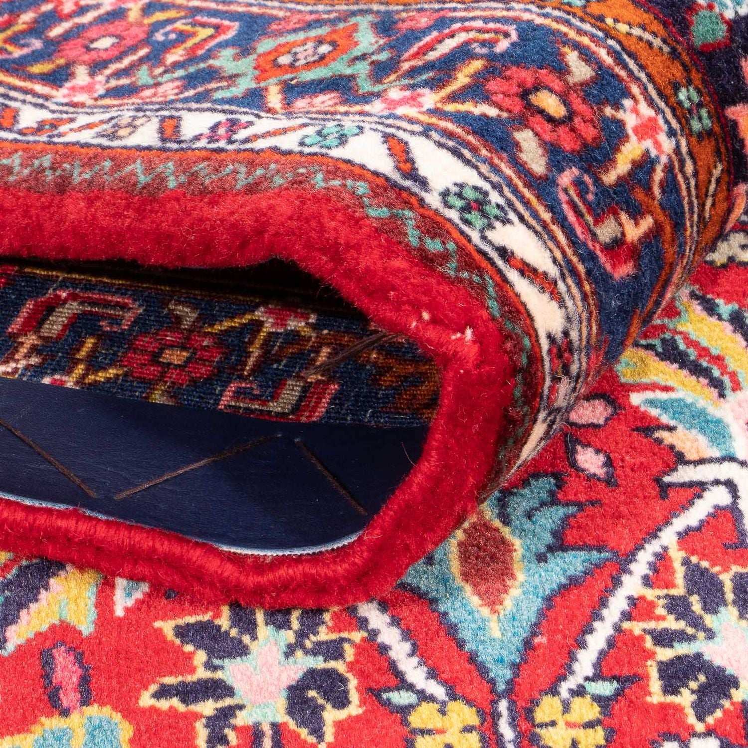 Tapis persan - Bidjar - 212 x 128 cm - rouge
