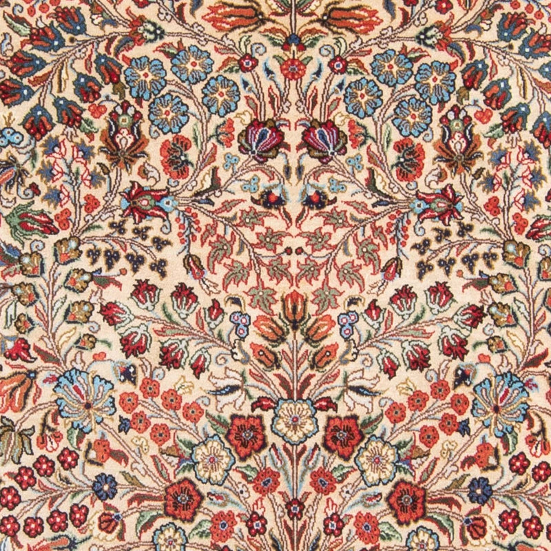 Tapis persan - Ghom - 200 x 137 cm - beige