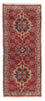 Tapis de couloir Tapis persan - Bidjar - 207 x 82 cm - rouge