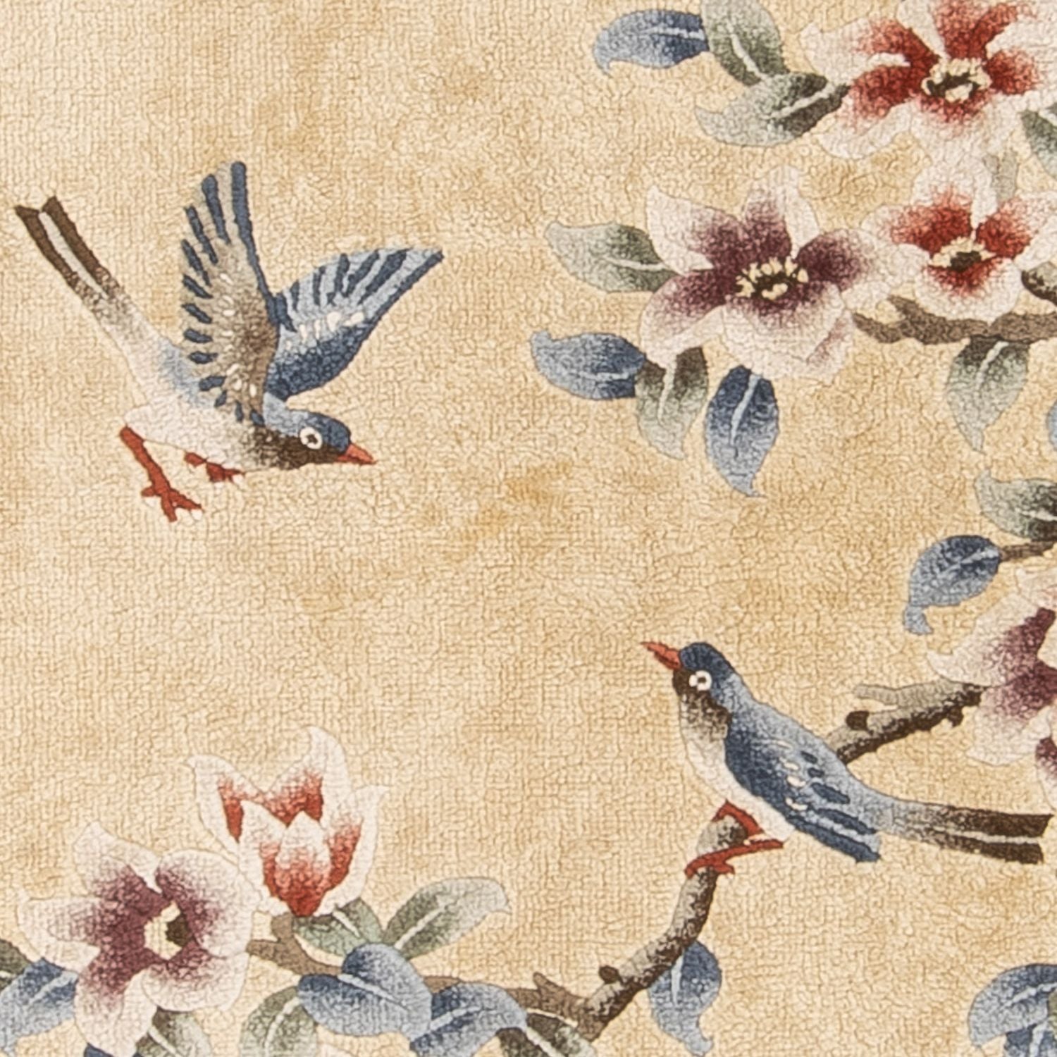 Tapis en soie - Soie chinoise - 120 x 61 cm - or