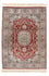 Tapis en soie - Soie chinoise - 93 x 62 cm - rouge