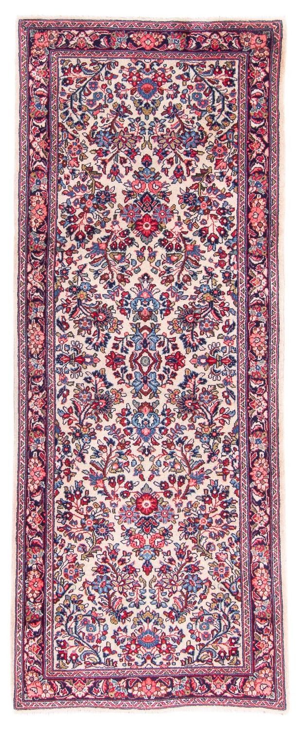 Tapis de couloir Tapis persan - Classique - 210 x 87 cm - beige