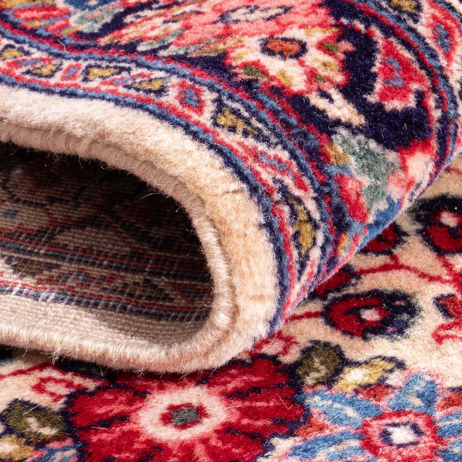 Tapis de couloir Tapis persan - Classique - 210 x 87 cm - beige