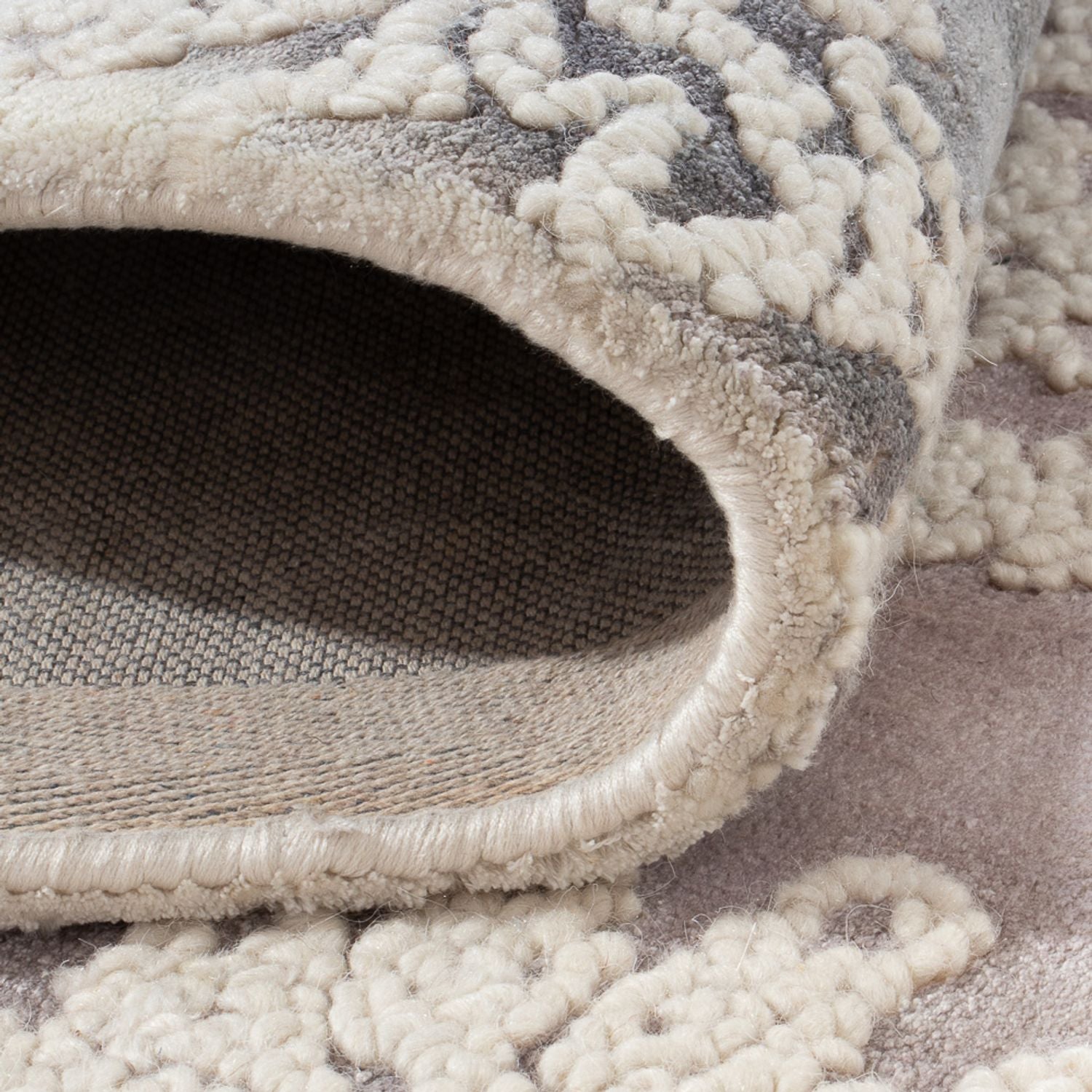 Designer Teppich - 241 x 147 cm - mehrfarbig