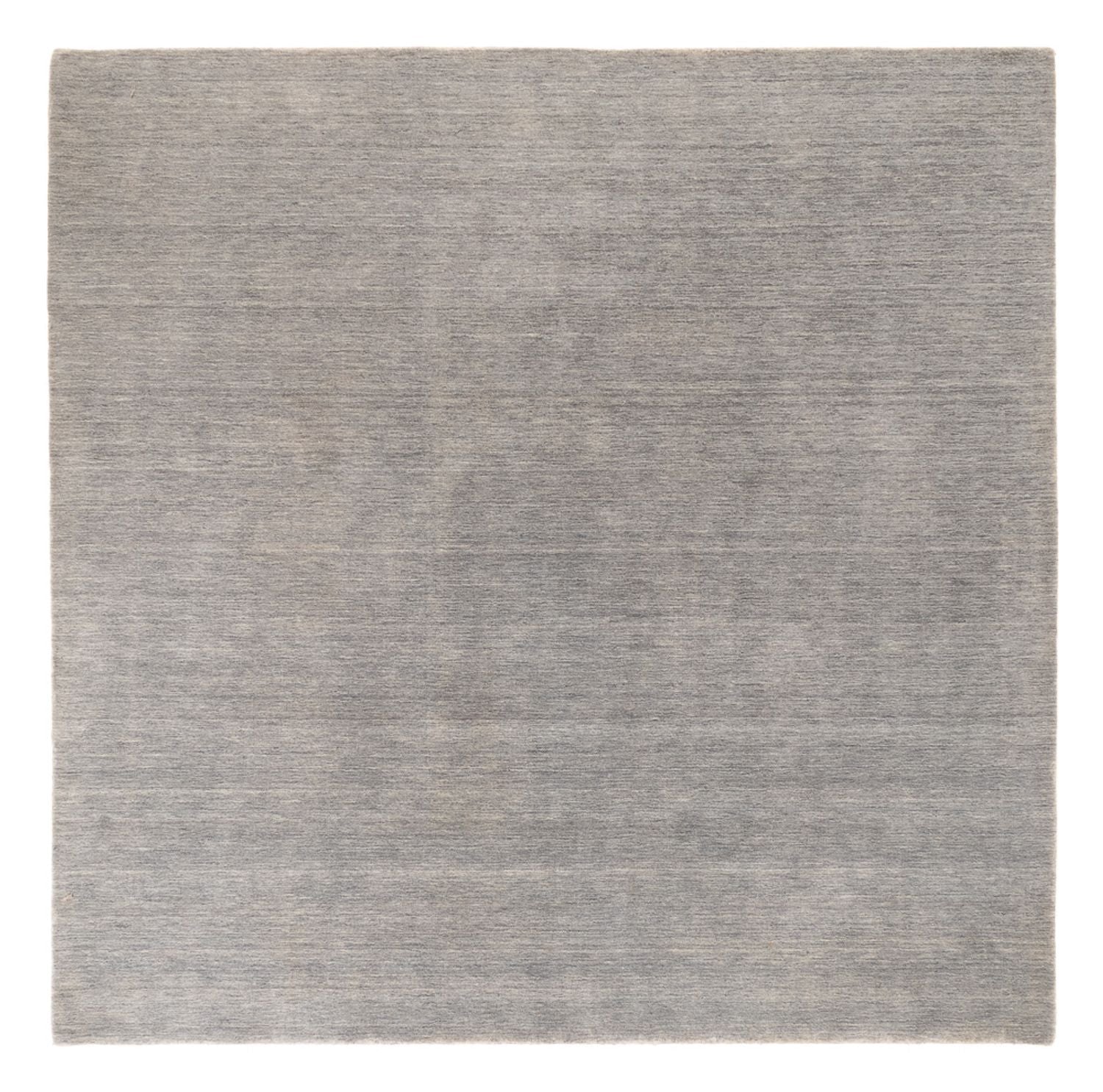 Gabbeh Teppich - Loribaft Indus quadratisch  - 250 x 250 cm - hellgrau