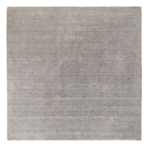 Gabbeh Teppich - Loribaft Indus quadratisch  - 250 x 250 cm - hellgrau