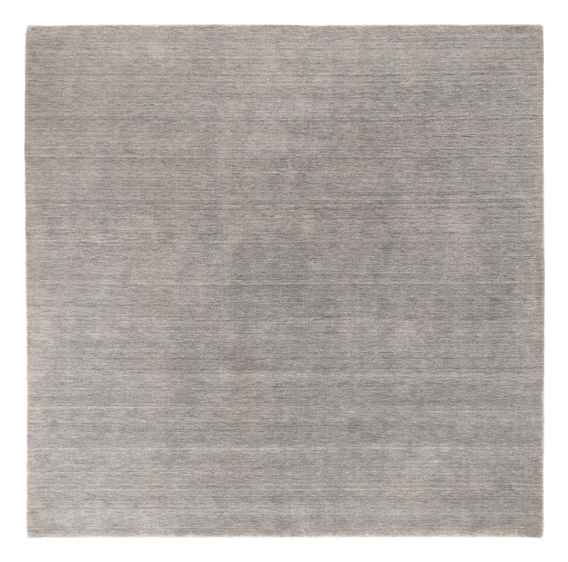 Gabbeh Teppich - Loribaft Indus quadratisch  - 250 x 250 cm - hellgrau