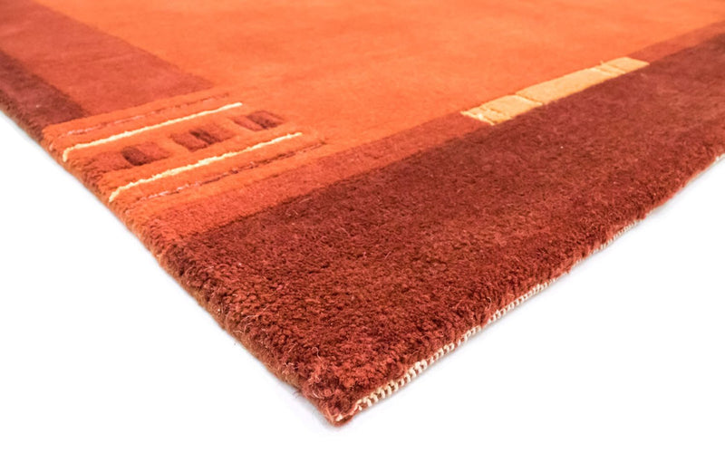 Tapis Népalais - 239 x 173 cm - orange