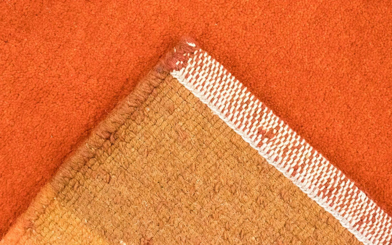 Tapis Népalais - 239 x 173 cm - orange
