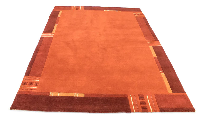 Tapis Népalais - 239 x 173 cm - orange