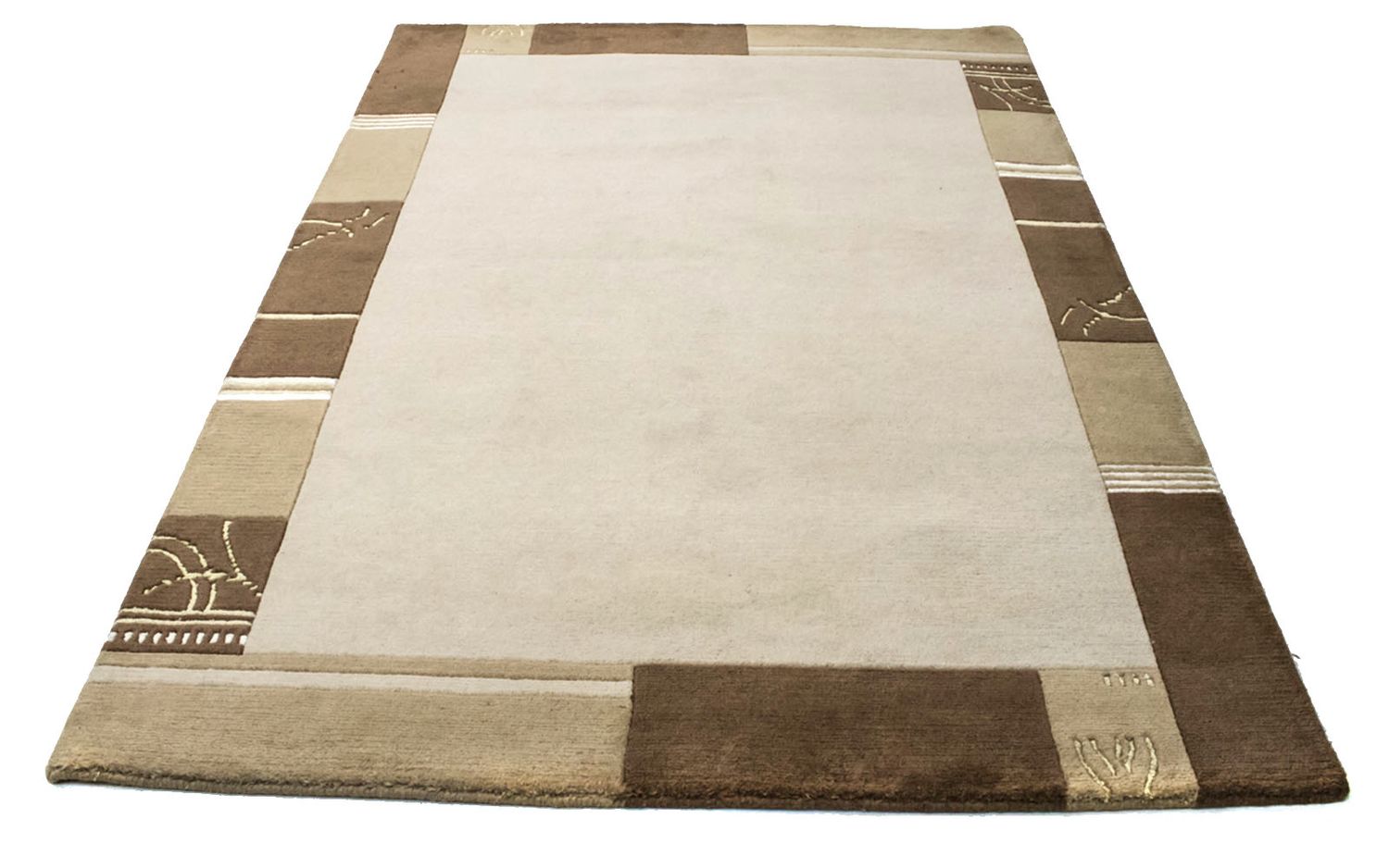 Nepal Teppich 197 x 143 cm Teppichbrücke