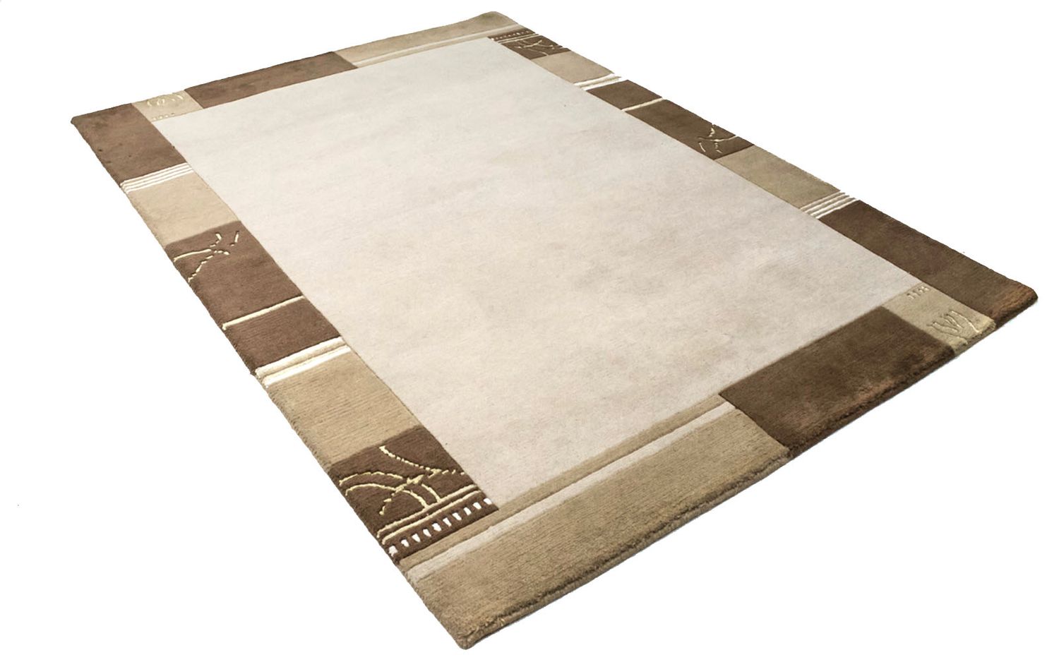 Nepal Teppich 197 x 143 cm Teppichbrücke