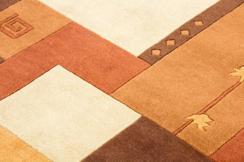 Tapis Népalais - 184 x 120 cm - multicolore