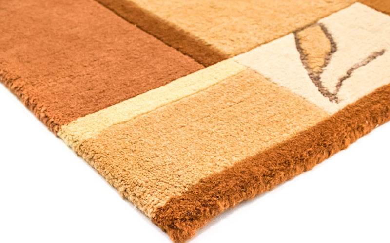 Tapis Népalais - 240 x 174 cm - orange