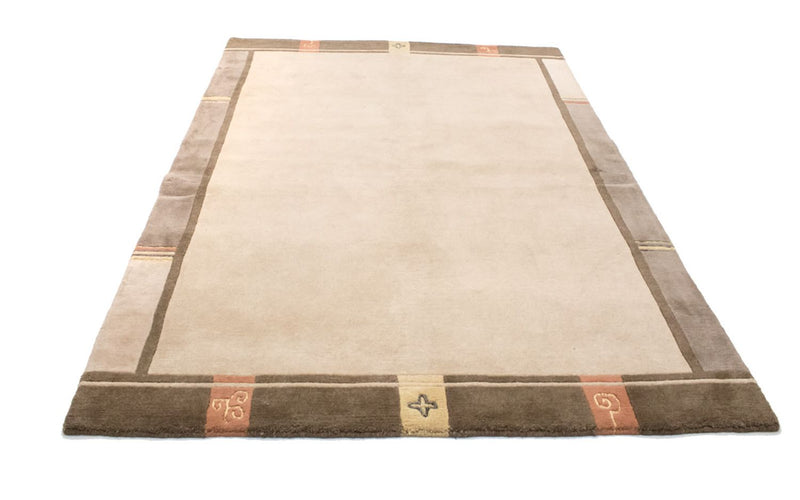 Tapis Népalais - 242 x 175 cm - beige