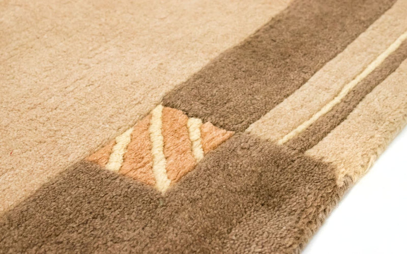 Tapis Népalais - 240 x 169 cm - beige