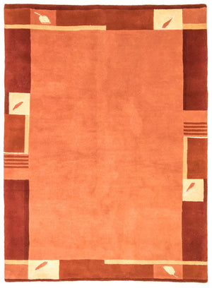 Tapis Népalais - 238 x 170 cm - orange
