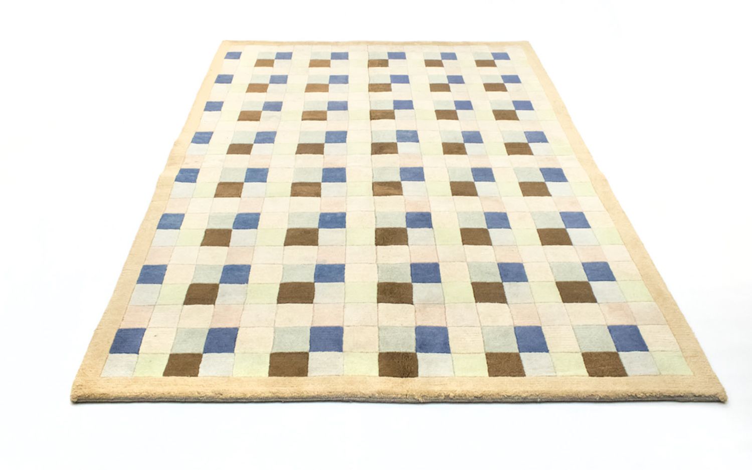 Tapis Népalais - 227 x 156 cm - colorée