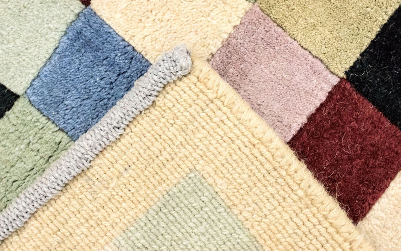 Tapis Népalais - 224 x 161 cm - colorée