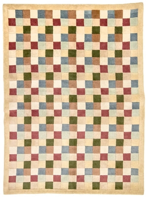 Tapis Népalais - 220 x 160 cm - colorée
