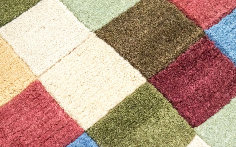 Tapis Népalais - 225 x 160 cm - colorée