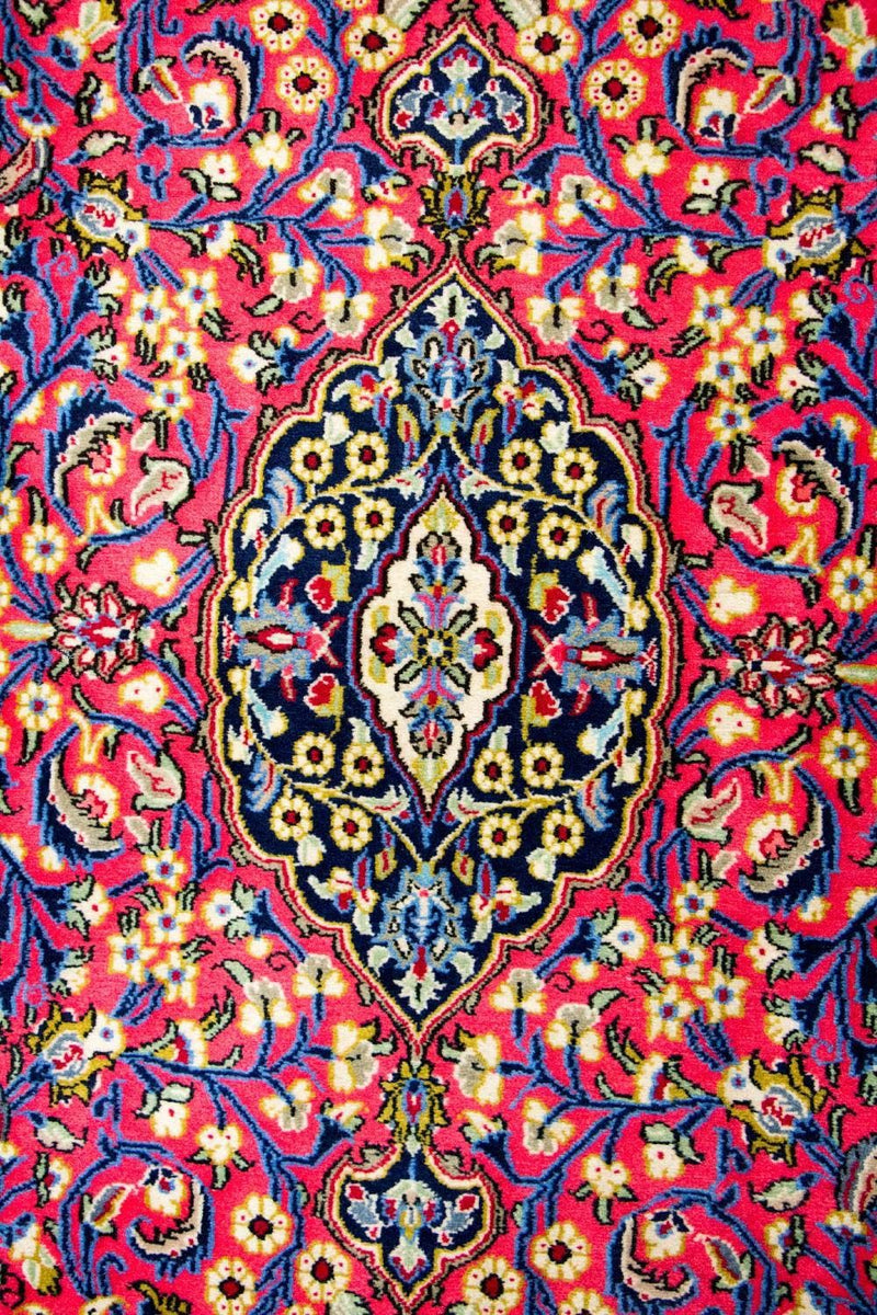 Tapis de couloir Tapis persan - Ghom - 292 x 82 cm - multicolore