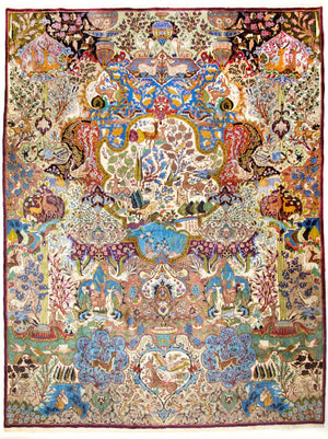 Perserteppich - Classic 390 x 300 cm - mehrfarbig