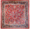 Tapis persan - Classique - 260 x 258 cm - rouge