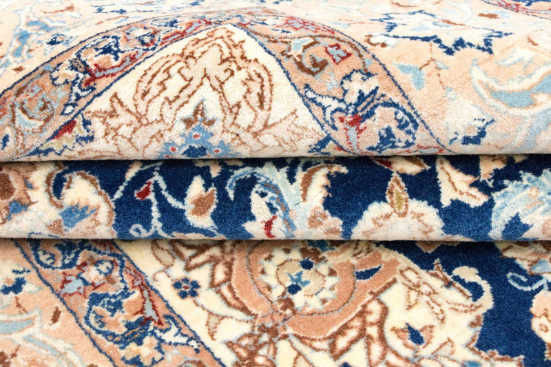 Tapis persan - Nain - Premium - 169 x 113 cm - bleu