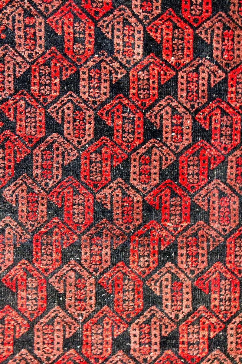 Tapis de couloir Tapis Belutsch - 215 x 106 cm - multicolore