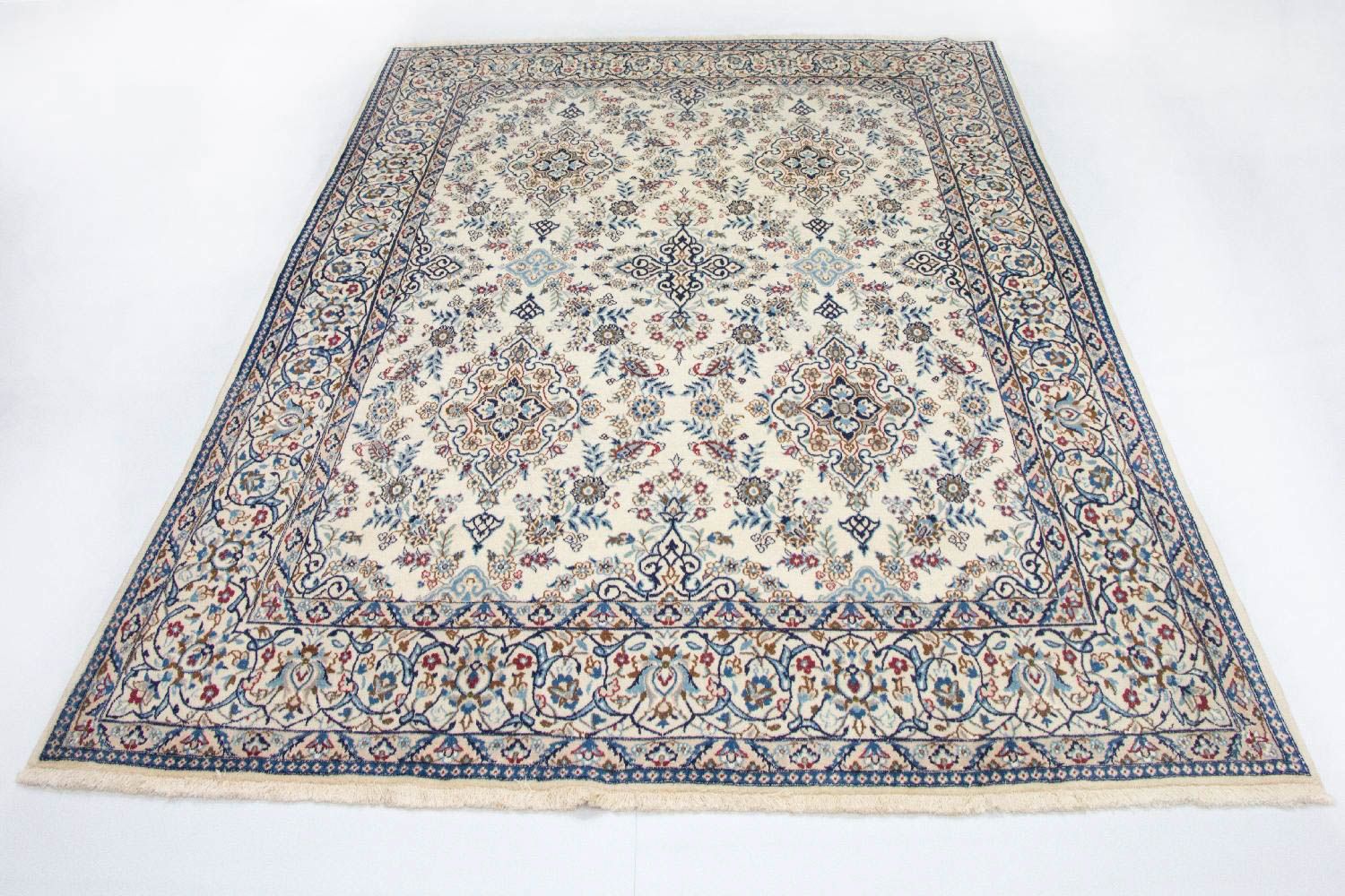 Tapis persan - Nain - Premium - 247 x 202 cm - beige