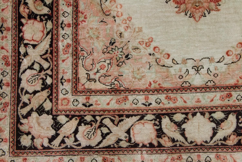 Tapis en soie - Ghom soie - Premium - 120 x 70 cm - beige