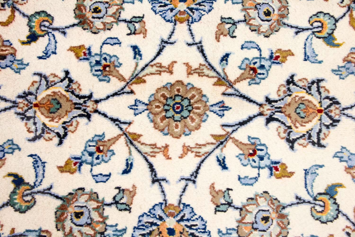 Tapis persan - Keshan - 413 x 307 cm - beige