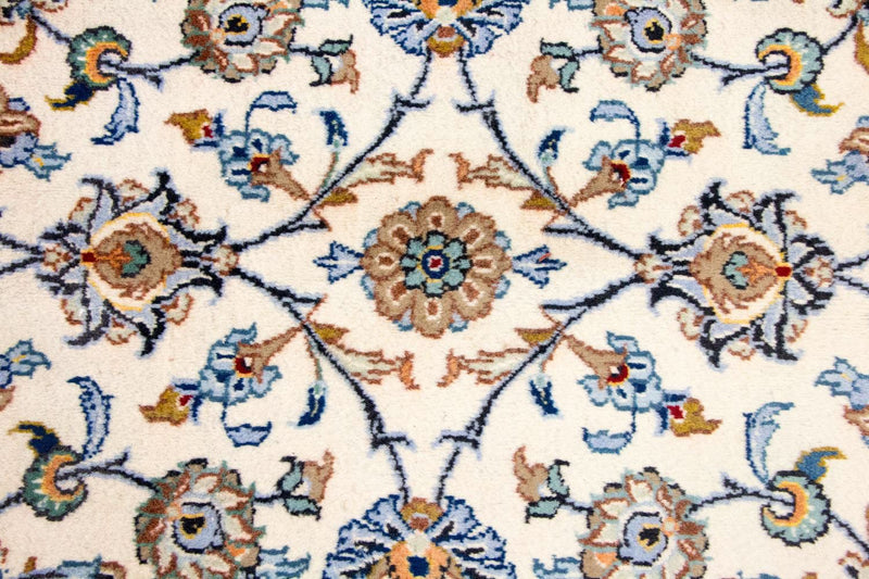 Tapis persan - Keshan - 413 x 307 cm - beige
