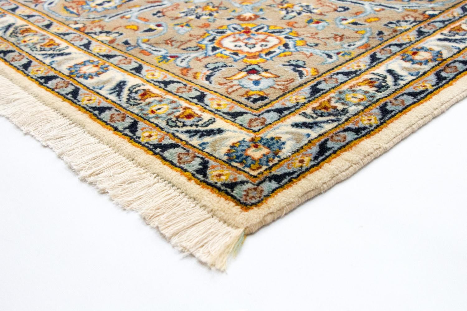 Tapis persan - Keshan - 413 x 307 cm - beige
