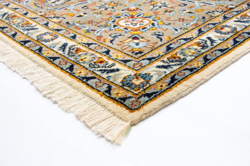 Tapis persan - Keshan - 413 x 307 cm - beige