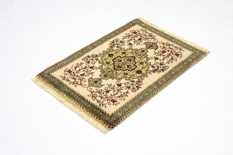 Tapis persan - Tabriz - 87 x 62 cm - beige