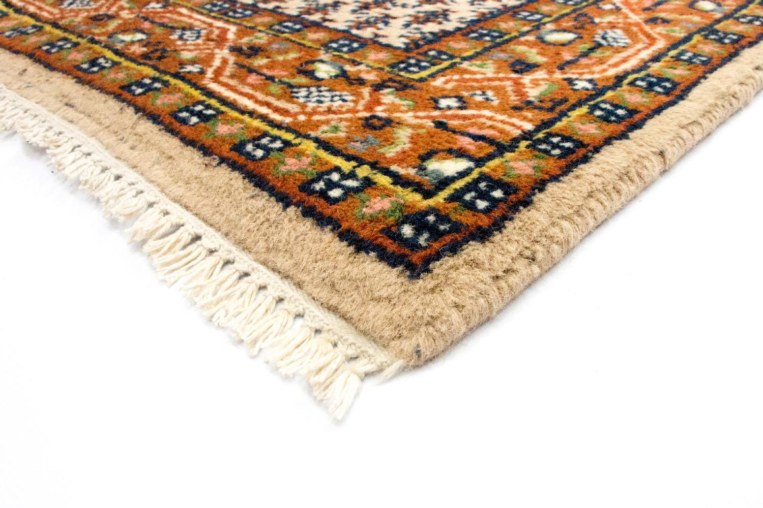 Tapis de couloir Tapis oriental - 210 x 75 cm - beige