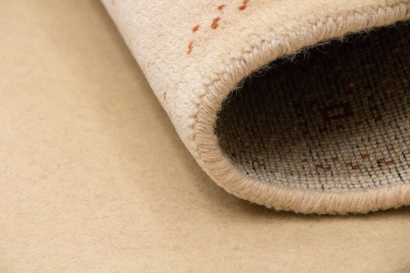 Tapis Gabbeh - Loribaft Persan - 183 x 119 cm - beige
