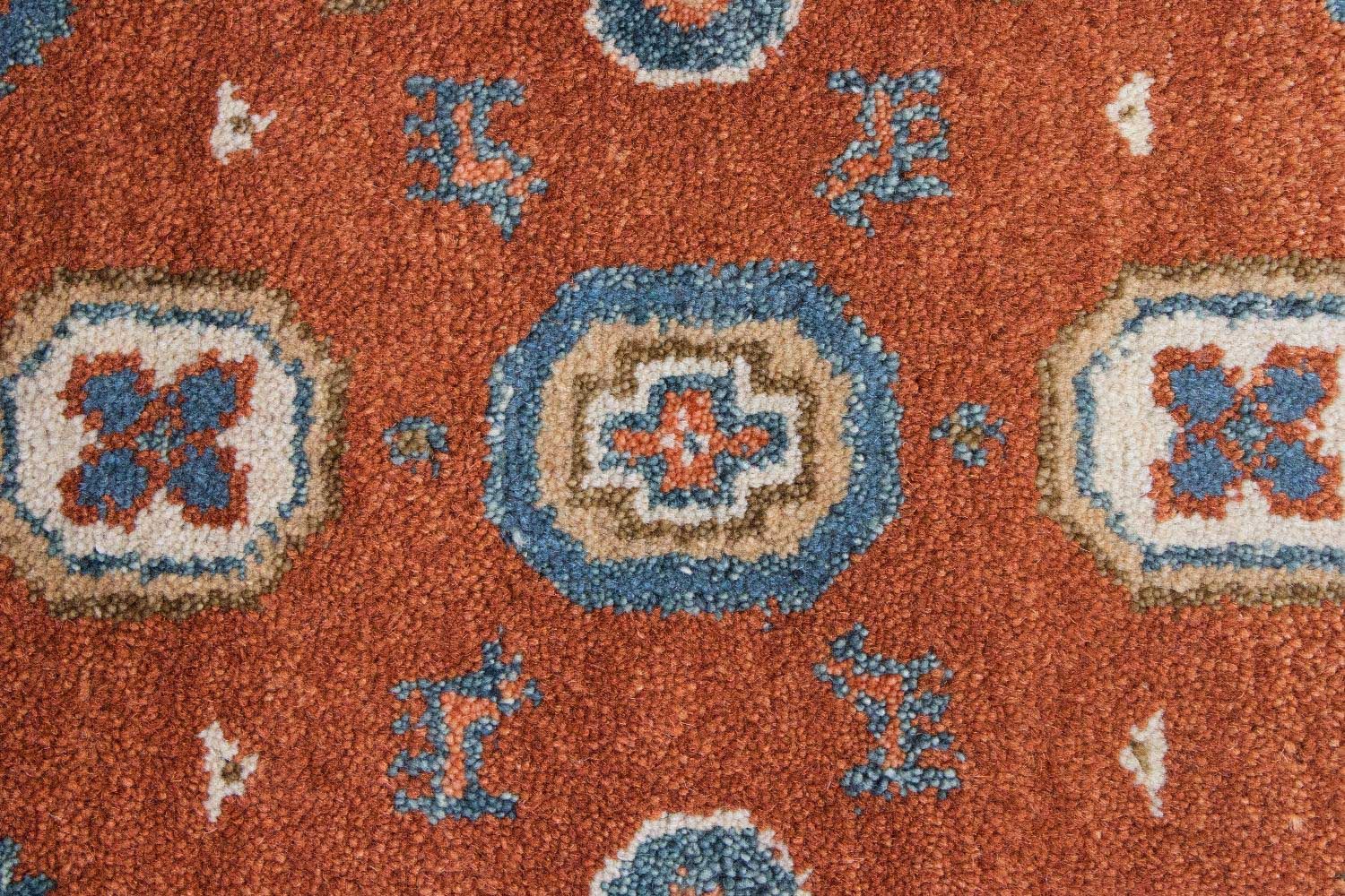 Tapis oriental - 119 x 63 cm - orange