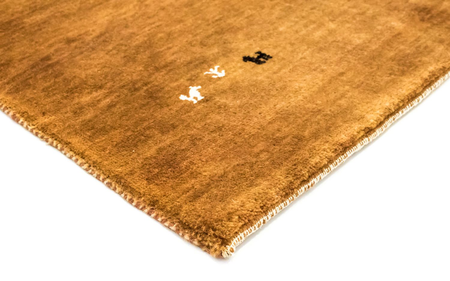 Tapis Gabbeh - Loribaft Persan - 220 x 156 cm - rouille