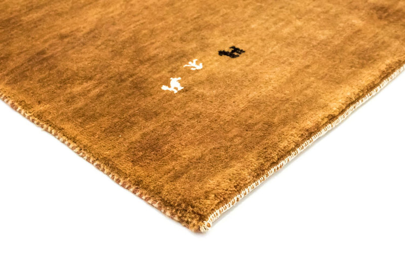 Tapis Gabbeh - Loribaft Persan - 220 x 156 cm - rouille