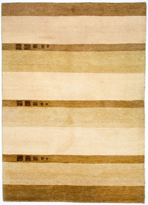 Tapis Gabbeh - Indus - 241 x 168 cm - multicolore