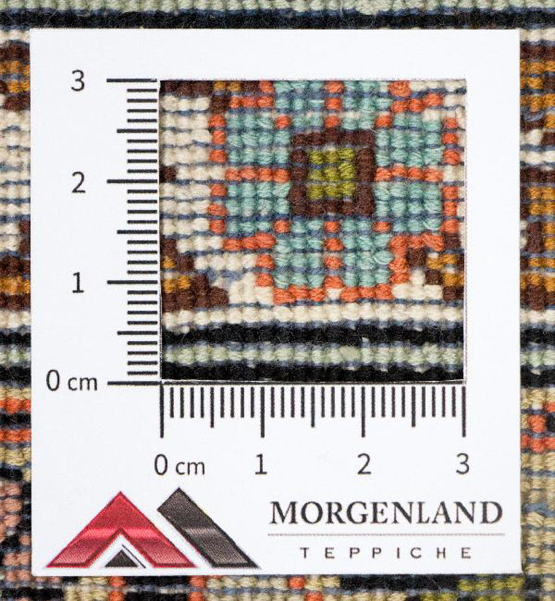 Tapis de couloir Tapis en soie - Soie du Cachemire - 313 x 82 cm - multicolore