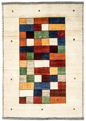 Gabbeh Teppich - Loribaft Indus 249 x 175 cm - bunt